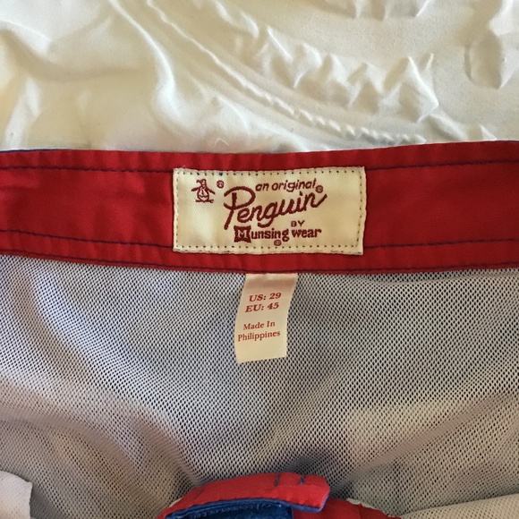 Men’s penguin swim trunks - Picture 3 of 6